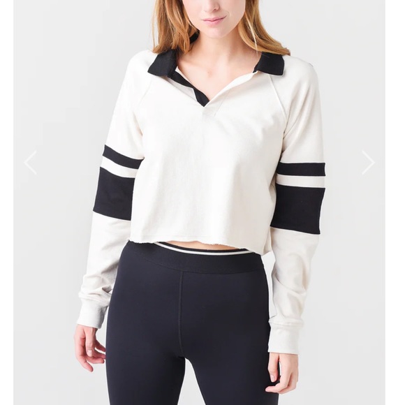 Splits59 Tops - NWT Splits59 Womens Tiger French Terry Rugby Sweatshirt